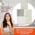 thumbnail image 2 of SMART TILES Sample Kit Metro Off White Tripoli, 2 of 6
