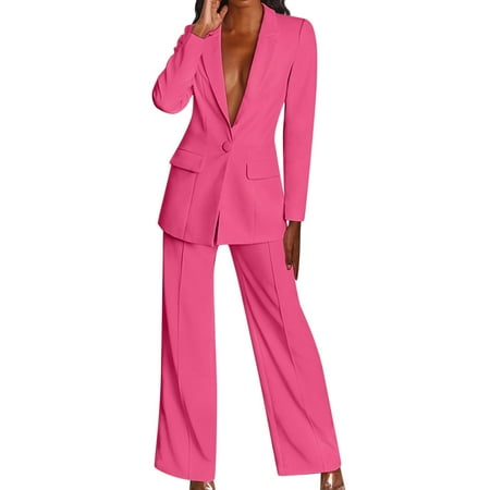

PEASKJP Women s Linen Cropped Wide Leg Pants Elastic Waist Casual Palazzo Trousers with Pockets Pajama Pants For Women Hot Pink