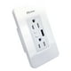 thumbnail image 1 of Contacto Inteligente Wifi De Pared Con 2 Usb Blanco Iot-wlsocket-w, 1 of 4