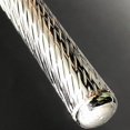 thumbnail image 3 of Wekity Clear Crystal Princess Scepter Fairy Cane Prop Staff for Costume Prom Wedding Gadget Accessory, Gold-0625, 3 of 5