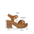 thumbnail image 2 of Lhasa Real Suede Leather Clog Sandals, 2 of 10
