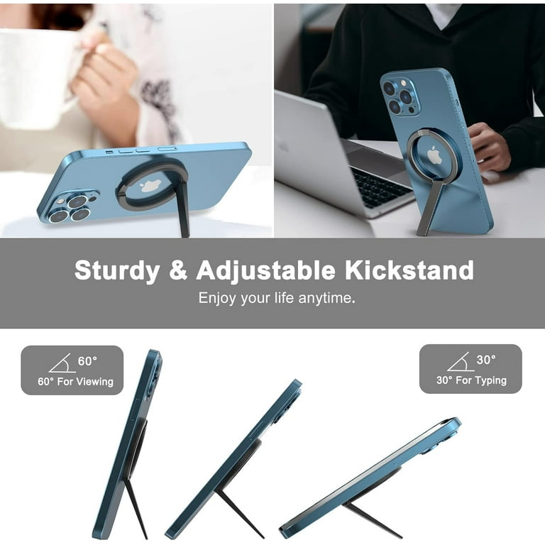 Compatible with Magsafe Phone Ring Kickstand,Magnetic Aluminum
