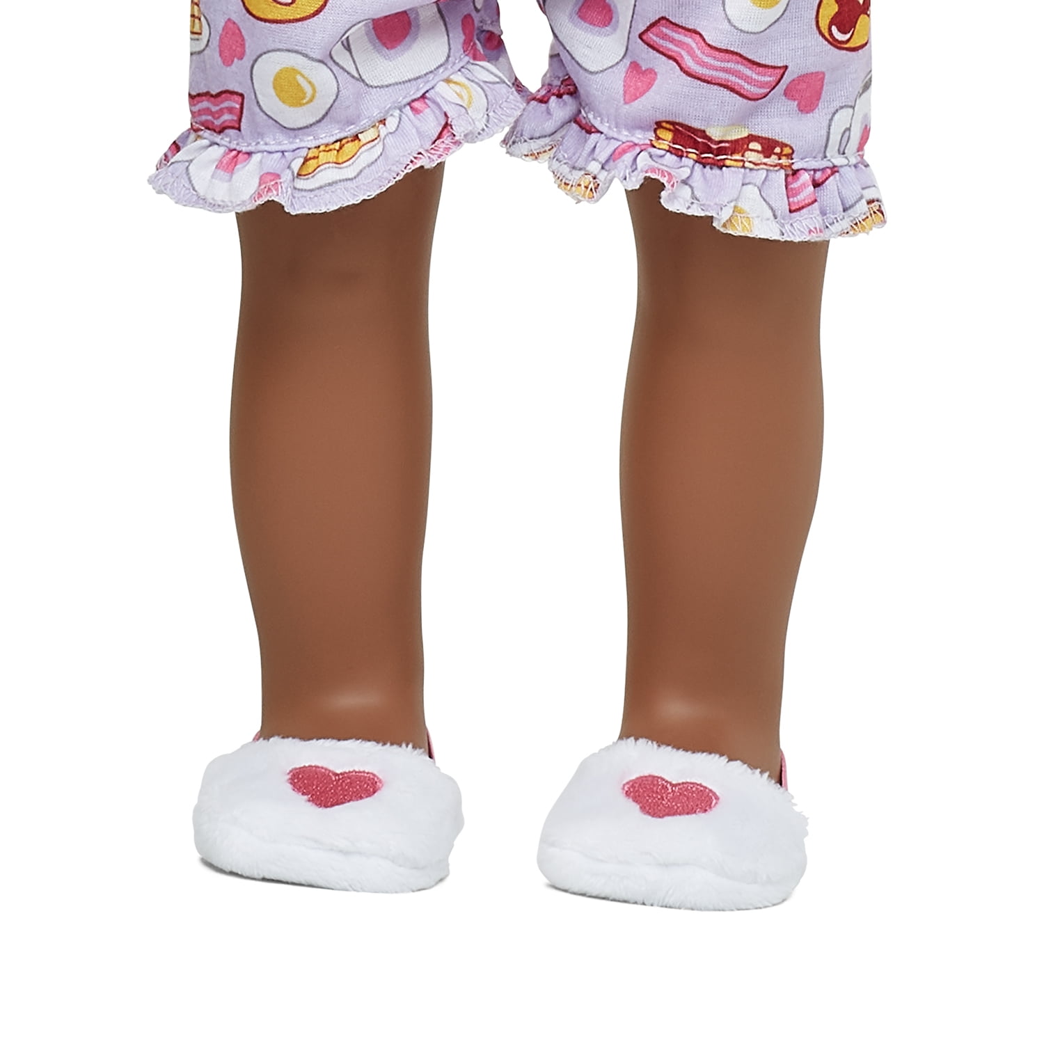 My Life As Pink And Yellow Pancake Pajamas Doll Clothing, 4 Pieces Included