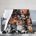thumbnail image 5 of Fleece Throw Blanket for Couch Sofa or Bed, Ryan Opie Gosling Soft Fuzzy Plush Blanket, Luxury Flannel Lap Blanket, Super Cozy and Comfy for All Seasons 50x40 inch, 5 of 5