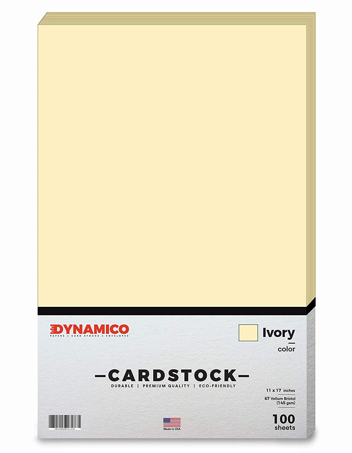 Ivory 11 x 17 Pastel Color Cardstock Paper - for Cards and