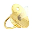 thumbnail image 3 of Fridja Baby Pacifier I Love Dad Initial Clip Silicone Infant Nipple Bling Newborn Pacifier, 3 of 5