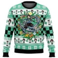 thumbnail image 1 of Fire Rengoku Demon Slayer Christmas Sweater Christmas Sweater Gift Santa Claus Pullover Men 3d Sweatshirt And Top Autumn And Win, 1 of 2