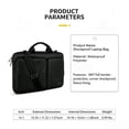thumbnail image 3 of XYvans Laptop Shoulder Bag for Men& Women, 14 Inch Messenger Carrying Computer Bag for Work Trave Sleeve-Black, 3 of 14