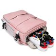 thumbnail image 4 of Pink Women Travel Backpack Water Repellent Anti-Theft Stylish Casual Daypack Bag with Luggage Strap & USB Charging Port Backpack, 4 of 5