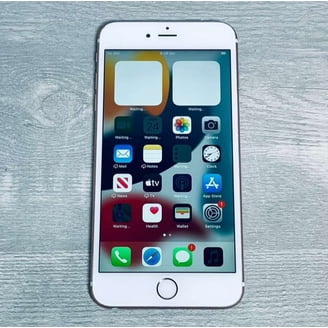 iPhone 6s Plus 128GB Silver (Unlocked) - Walmart.com