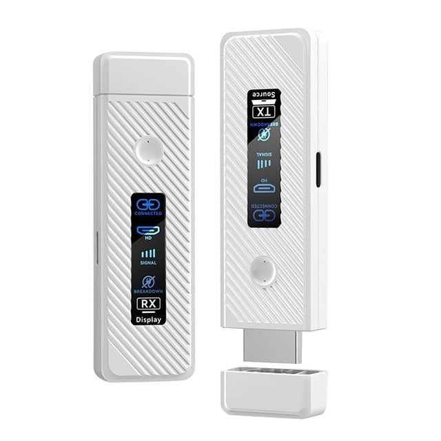 Transmisor Y Receptor Inalámbrico, Kit De Extensor Inalámbrico 4K Decode 1080p Con Doble 5G 2.4G Para La Computadora Portátil De La Caja De Televisión Del Proyector