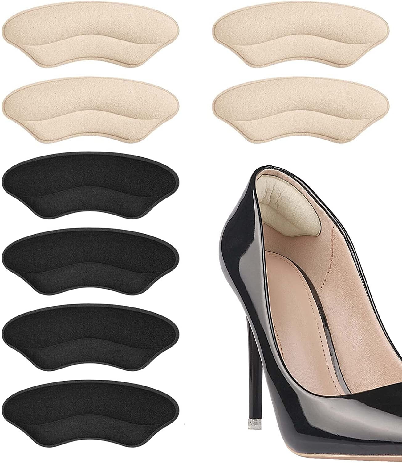 Heel Pads for Shoes That are Too Big, Heel Inserts for Women