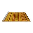 thumbnail image 2 of Ahgly Company Machine Washable Indoor Rectangle Southwestern Yellow Country Area Rugs, 4' x 6', 2 of 4