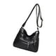 thumbnail image 1 of Bolso bandolera Zulema de Cuero PU negro para mujer con varios bolsillos, 1 of 8