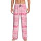 thumbnail image 1 of Fotbe Western Cowgirl Pantalones de Pijama para Hombre, Pantalones de Dormir, Pantalones de Casa con Cintura Ajustable y Bolsillos-XX-Large, 1 of 6