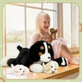 thumbnail image 5 of Muiteiur 5Pcs Bernese Mountain Dog Stuffed Animal 24'' Puppy Plush with 4 Babies, 5 of 7