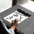 thumbnail image 5 of Grey Felt Cushion Mat for Chinese Writing Pad - Soft Practice Mat, 1 Piece for Brush Pen Use, 5 of 5