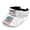 250th Anniversary Patriotic Pattern, variant on HELLHERO Eagle American Flag Lightweight Sun Visor Hat for Beach Sports, Adjustable Open Top Sun Visor Cap, Polyester Fabric Breathable Sun Visor Hat