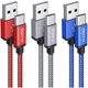 thumbnail image 1 of wonima11 Long USB C Cable 10 ft 3-Pack, USB to USB C Cable 10ft Fast Charging, USBA to USBC Charger 10 ft Cord Braided for iPhone 17 Air 17 16e 16/16 Plus/16 Pro/16 Pro Max/iPhone 15 Series, Samsung, 1 of 1