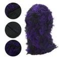 thumbnail image 3 of Unique Bargains 1 Pc Warm Face Mask Knitting Balaclava for Cycling Purple Black, 3 of 6