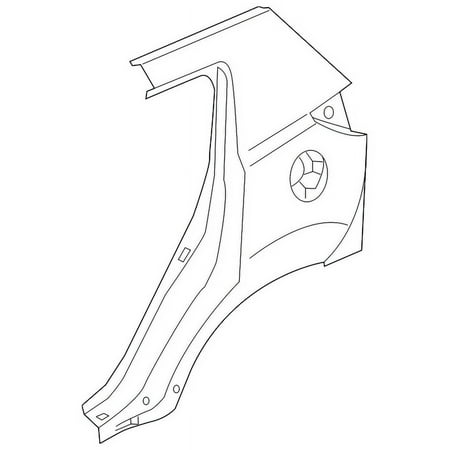 Genuine OE Kia Quarter Panel - 71503-3WC00