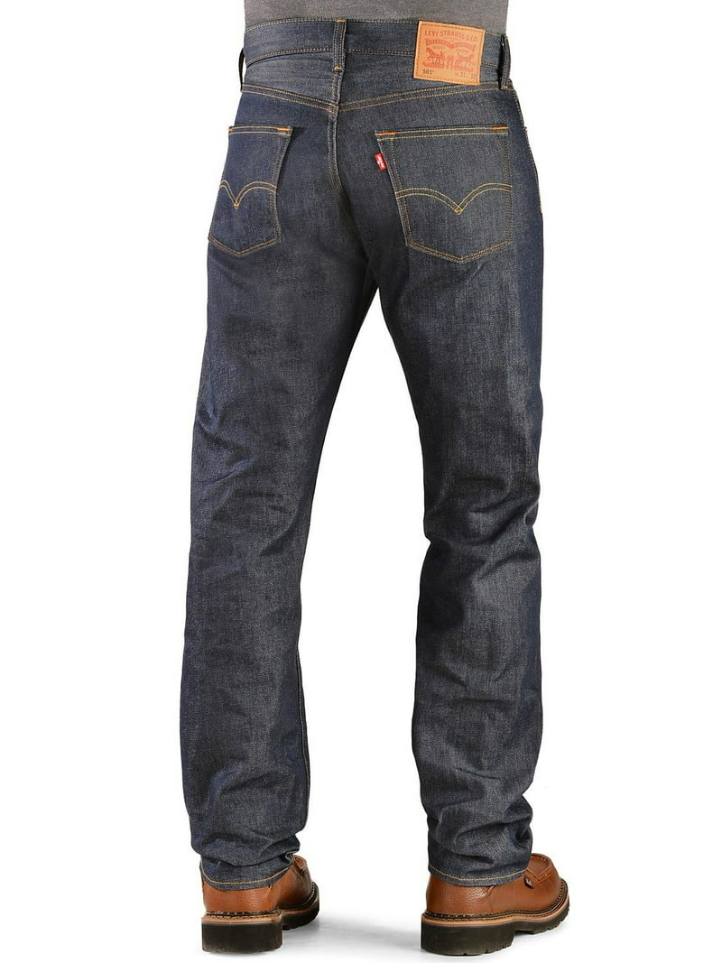 cirkulation Kunde labyrint Levis® Strauss 501® Button Fly Original Jeans Shrink-to-Fit ® (00501-0000)  - Walmart.com