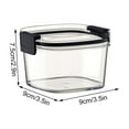 thumbnail image 3 of Rbaofujie Dog Food Storage Container Sealed Jar Kitchen Transparent Grain Storage Jar Can Be Stacked Double Sealed Grain Jar Tea Organizers and Storage, 3 of 3