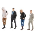 thumbnail image 3 of 13 Piezas 1:64 Figuras De Diorama De De Calle Personaje Resina Modelo Diseño Decoración Sunnimix Modelos en miniatura de personas, 3 of 8