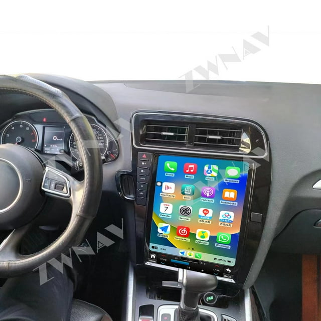ZWNAV For Audi Q5 2010-2018 Android 14 Carplay 12.1 inch Car Radio Stereo Automotive Multimedia Stereo Player GPS Navigation Head Unit(LHD)