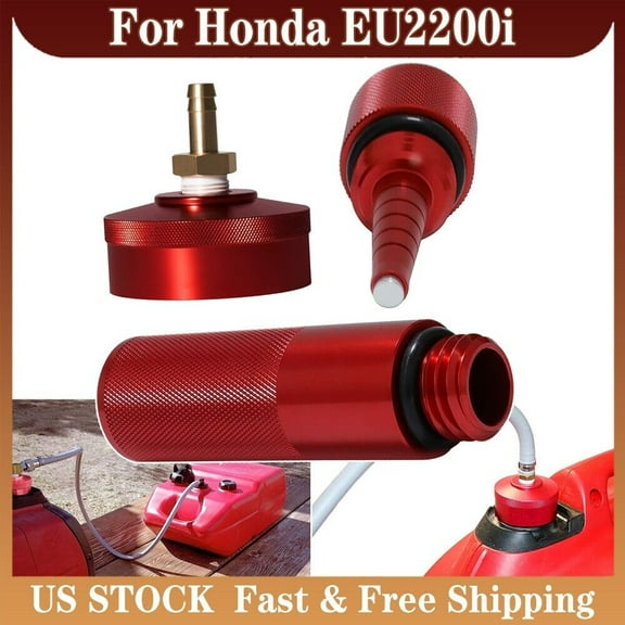For Honda Generator EU2200i Oil Change Funnel Extended Gas Cap Magnetic Dipstick