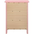 thumbnail image 6 of Glory Furniture Daniel 3 Drawer Nightstand in Pink, 6 of 6