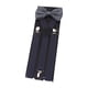 thumbnail image 2 of Conjunto de tirantes con pajarita para hombre con correas de hombro para gris oscuro, 2 of 9