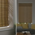 thumbnail image 5 of LUCKUP Cordless Bamboo Roman Shades, Roll Up Bamboo Blinds for Indoor Windows, Light Filtering UV Protection Window Treatment for Home&Office, 26" W x 64" L, 5 of 7