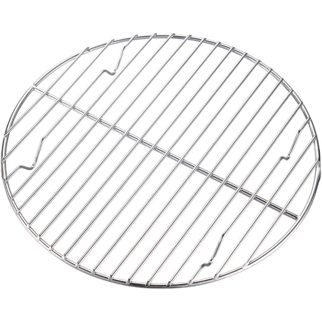 Support de Cuiseur Vapeur en Acier Inoxydable - Casewin Support de Refroidissement Rond Multi-Usage pour la Cuisson, la Mise en Conserve, la Cuisson, la Vapeur, le Levage des Aliments en Pots, Autocuiseur, Cuiseur Vapeur et Four (9,5 Pouces)
