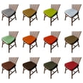 thumbnail image 2 of Bearachild Cojines de silla transpirables con forma de pezuña de caballo-tela de lino de estilo chino para cojines de asiento de esponja cómodos Decoración del hogar, 2 of 6