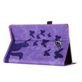 thumbnail image 6 of Allytech Case for Samsung Galaxy Tab A 10.1 Inch 2016 (Model SM-T580 / SM-T585) with Pen Holder & Card Pocket, Multi-Angle Viewing Shockproof Slim Soft TPU Back Cover Case, Purple, 6 of 9