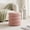Pink, variant on Gericco Round Storage Ottoman Bench,End of Bed Foot Rest Stool with Padded Seat,Bedroom Bench for Living Room, White