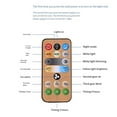 thumbnail image 3 of fastboy Remote Control Ceiling Fans With Lights And Remote Easy Operation Anywhere In Room Ceiling Fan Light orange, 3 of 6