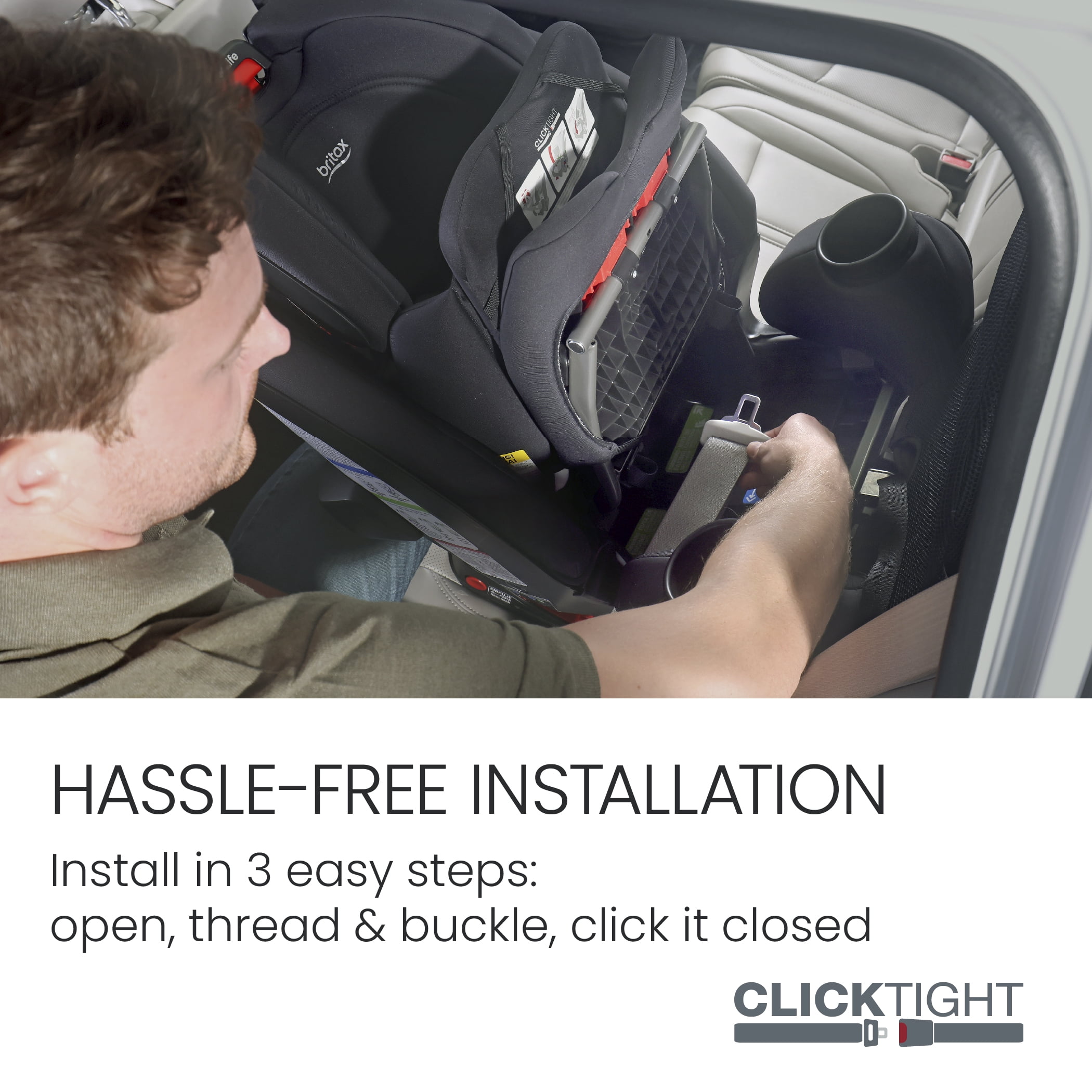 Britax® One4Life® All-in-One Car Seat, ClickTight® Installation & SafeWash® Fabrics — Cool Flow Carbon