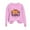 Pink, variant on Aboser HAGRID'S Pumpkin Farm Sweatshirts for Women Oversized Casual Long Sleeve Pullover Shirts Retro Thanksgiving Holiday Tops Fall Fleece Crewneck Sweatshirt Y2k Clothes Army Green L