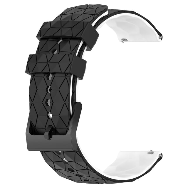 20mm Solid Color Silicone Sports Sweat Proof Correa de reloj con diseño de moda y fácil reemplazo