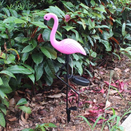 

1 Pcs Solar Power LED Light Lamp Flamingo Waterproof Decoration For Outdoor Lawn Garden