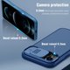 thumbnail image 2 of Funda para iPhone 14 Pro Max, funda deslizante para cámara [PC y TPU rígidos antiarañazos], funda protectora delgada a prueba de golpes para iPhone 14 Pro Max de 6,7 pulgadas, color azul, 2 of 8