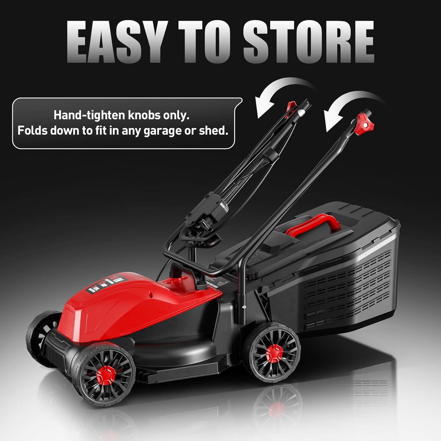 Datingday 14-Inch 12AMP Electric Corded Lawn Mower, Push Button Instant Start, Lightweight Walk Behind Mower with Mulching & Bagging, Low Noise & Zero Emissions, Ideal for Small Yards