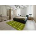 thumbnail image 4 of Ahgly Company Indoor Rectangle Patterned Pistachio Green Area Rugs, 3' x 5', 4 of 6
