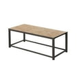 thumbnail image 4 of Monarch Specialties Coffee Table, Accent, Cocktail, Rectangular, Living Room, 42" L, Brown Tile, Brown Metal, Transitional, 4 of 4