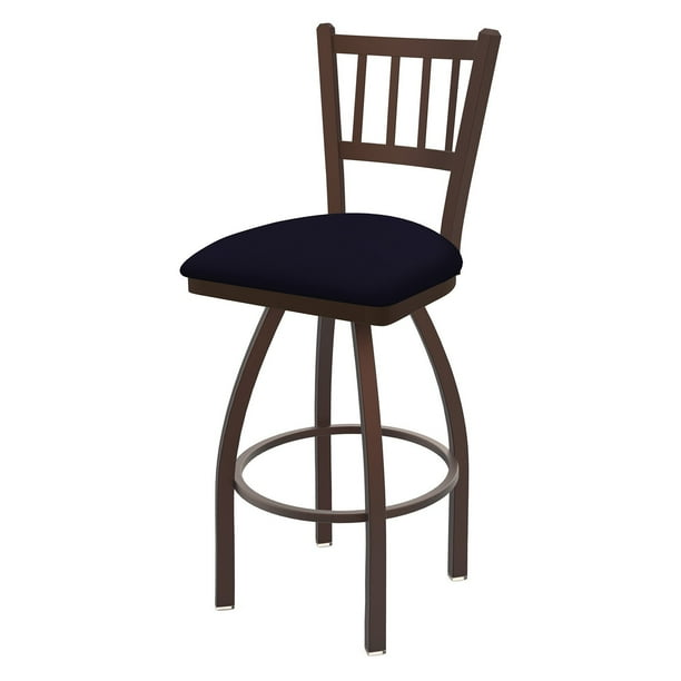 Holland Bar Stool Co Contessa 25 in. Slat Back Swivel Counter Stool