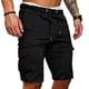 thumbnail image 2 of Pantalones deportivos elásticos de moda informal de verano para hombre Pantalones cortos para hombre, 2 of 6
