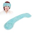 thumbnail image 1 of Envoltura De Migraña Con Cuentas De Gel, Paquete De Hielo Ligero Para La Frente Mejora La Eliminación De Arrugas Del Dolor Y Calma Los Nervios Para El Hogar, 1 of 7