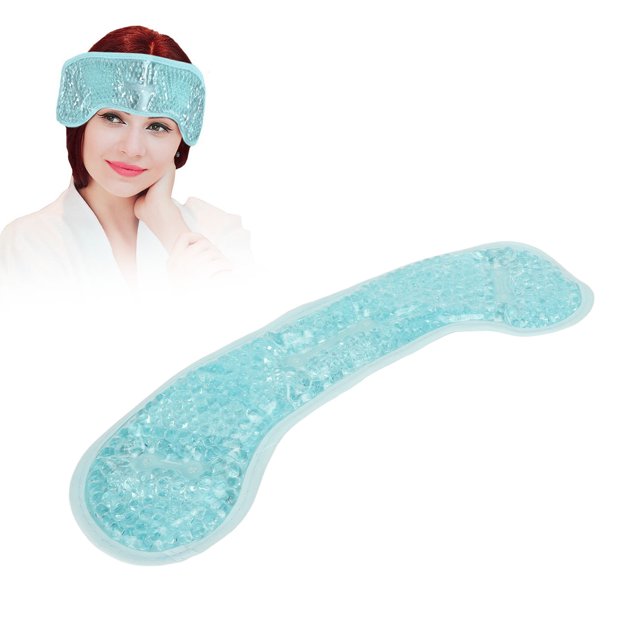 Envoltura De Migraña Con Cuentas De Gel, Paquete De Hielo Ligero Para La Frente Mejora La Eliminación De Arrugas Del Dolor Y Calma Los Nervios Para El Hogar